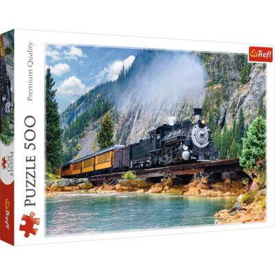 Trefl Puzzle 500 Horský vlakObrázkové puzzle